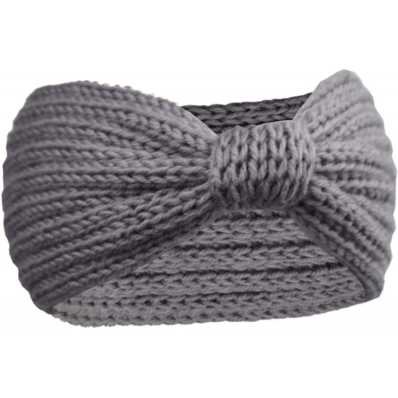 Crochet Turban Headband for Women Warm Bulky Crocheted Headwrap - Zb 4 ...