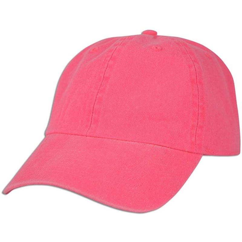 Cotton Classic Dad Hat Adjustable Plain Cap Polo Style Low Profile ...