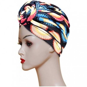 Skullies & Beanies Women Pre-Tied Bonnet Turban for Women Printed Turban African Pattern Knot Headwrap Beanie - CX192UY05NH $...