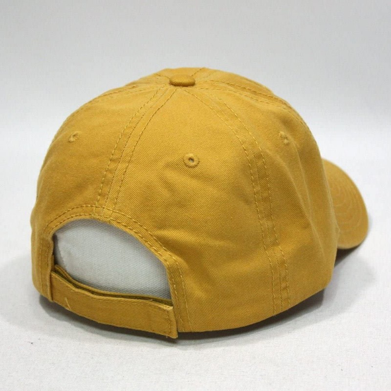 Classic Washed Cotton Twill Low Profile Adjustable Baseball Cap - Cp ...