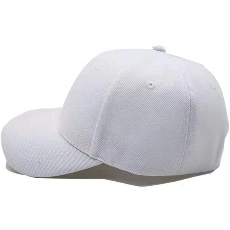 Baseball Cap Casual Adjustable Plain Baseball Hat for Men Women Dad ...